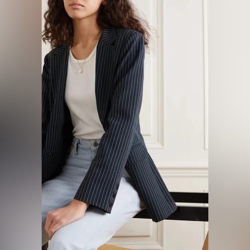 NWOT Reformation Blazer pinstripe